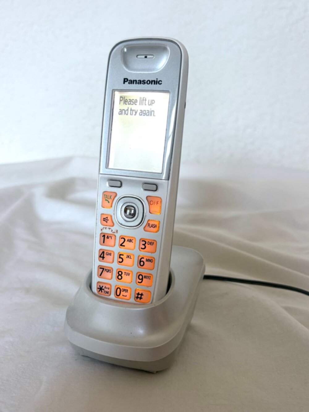 Panasonic replacement charging base/cradle for DECT 6.0 cordless phone systems